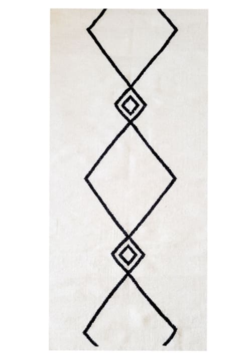 Diamonds Handmade Kilim Runner Rug | Rugs by Mumo Toronto
