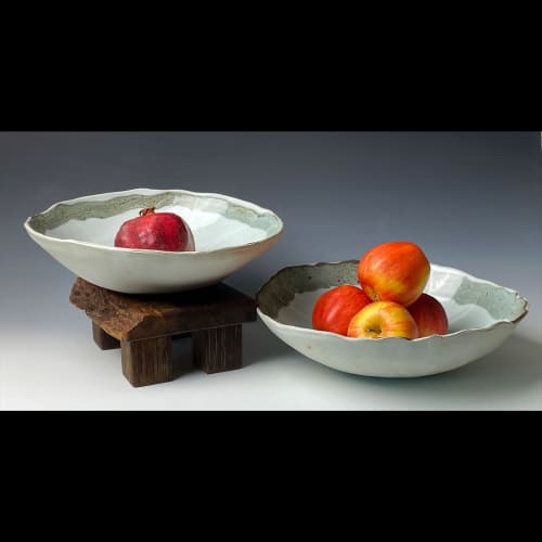 Porcelain HARVEST BOWL | Dinnerware by BlackTree Studio Pottery & The Potter's Wife