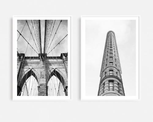 New York wall art, "NYC Architecture Pair" photographs | Photography by PappasBland
