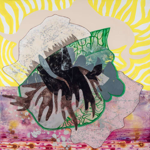 Salt Water Jam | Mixed Media in Paintings by Nastia Craig