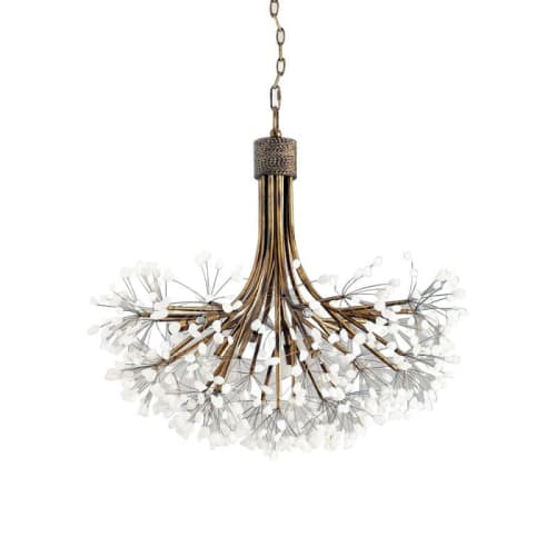 Alan Mizrahi KA1869 Branching Quartz | Chandeliers by Alan Mizrahi Lighting Design