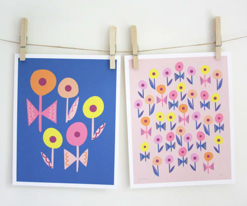 Folka Print Set | Prints by Leah Duncan