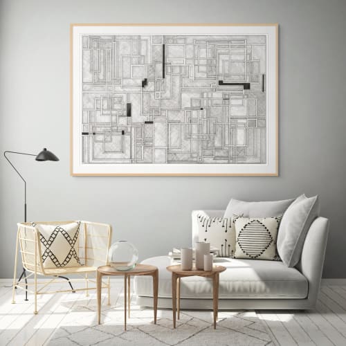 Lines Etched | Prints by Shanna Lindinger