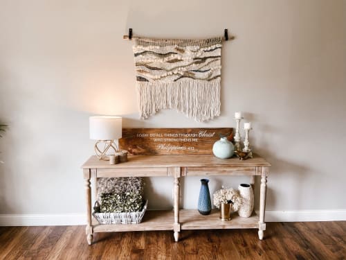 wall hanging boho macrame weaving tapestry bohemian wall | Wall Hangings by Rebecca Whitaker Art