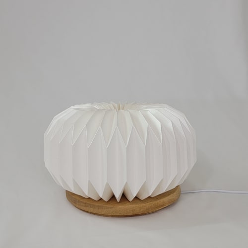 Sphere M - modern origami table lamp, accent desk lamp | Lamps by Studio Pleat