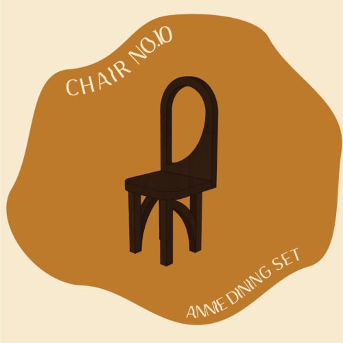 Chair No. 10 | Dining Chair in Chairs by studio apotroes