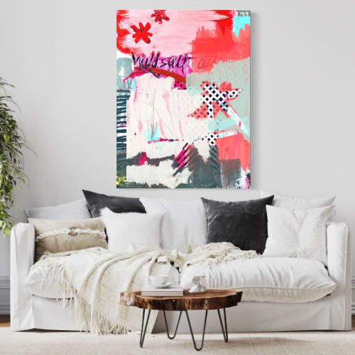 Wild Salt | Mixed Media by Sarah Finucane