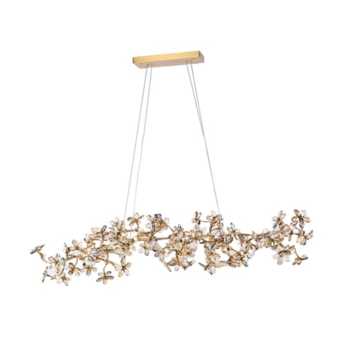 Alan Mizrahi AM1220 Blossom Linear | Chandeliers by Alan Mizrahi Lighting Design
