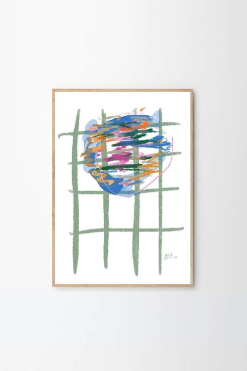 Lágrima Sobre el Mantel Fine Art Print | Paintings by OWO Ceramics