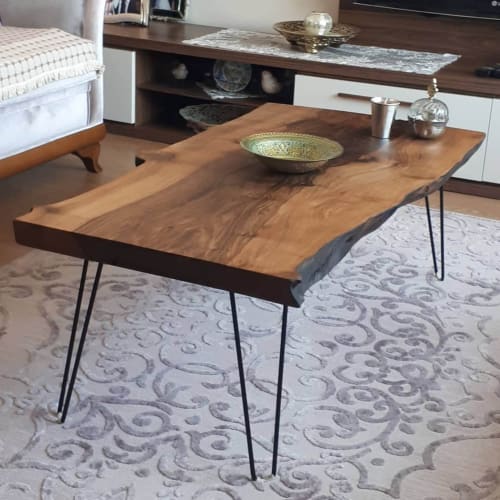 Live Edge Dining Table, Solid Wood Table | Tables by Ironscustomwood