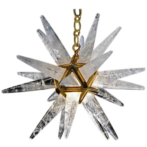 Alan Mizrahi Qz108 Venus Star Rock | Chandeliers by Alan Mizrahi Lighting Design