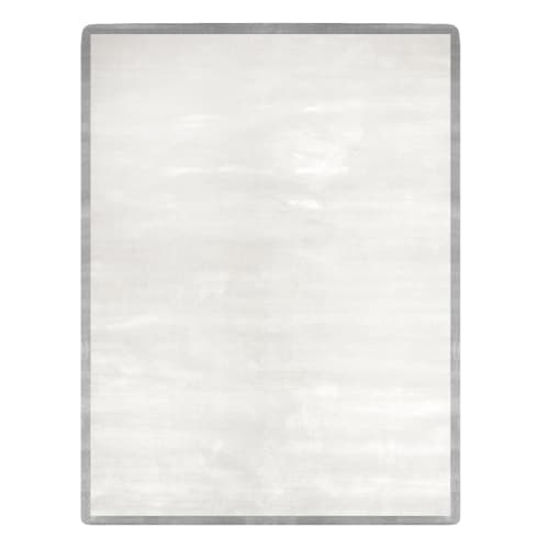 Velour Rug - Silver | Rugs by Ruggism