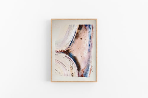 Sunset Glimmers | Mixed Media in Paintings by TERRA ETHOS