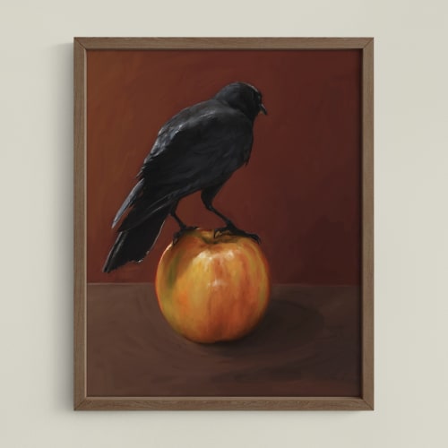 Crownelius Crowmwell | Prints by The Ugly Cat Studio
