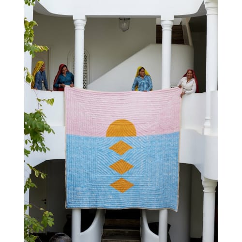 On The Beach Quilt | Linens & Bedding by CQC LA