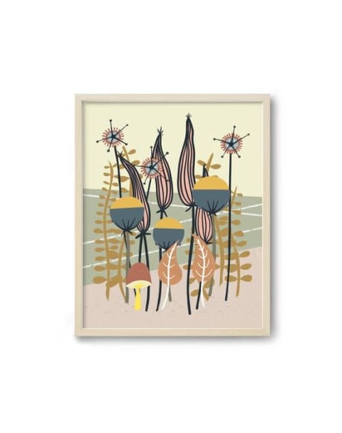 Daybreak - Mid Century Botanicals | Prints by Birdsong Prints