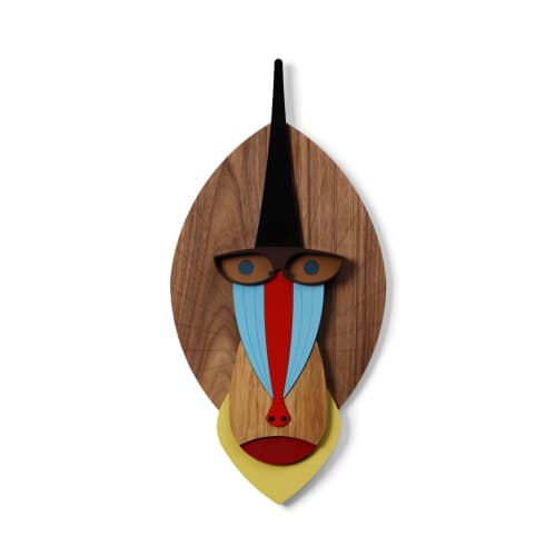 The Mandrill | Wall Sculpture in Wall Hangings by Umasqu