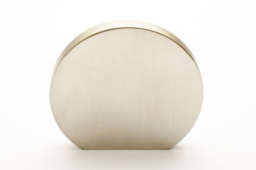 Globe 50 Brushed Stainless Steel | Knob in Hardware by Windborne Studios