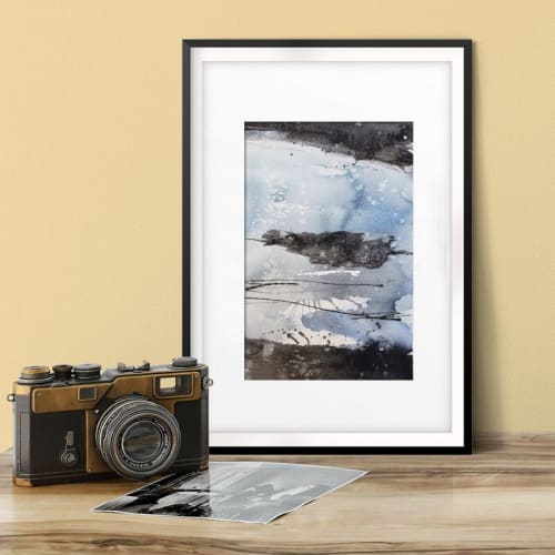 Somedays I Don't Feel Like Trying | Watercolor Painting in Paintings by Brazen Edwards Artist