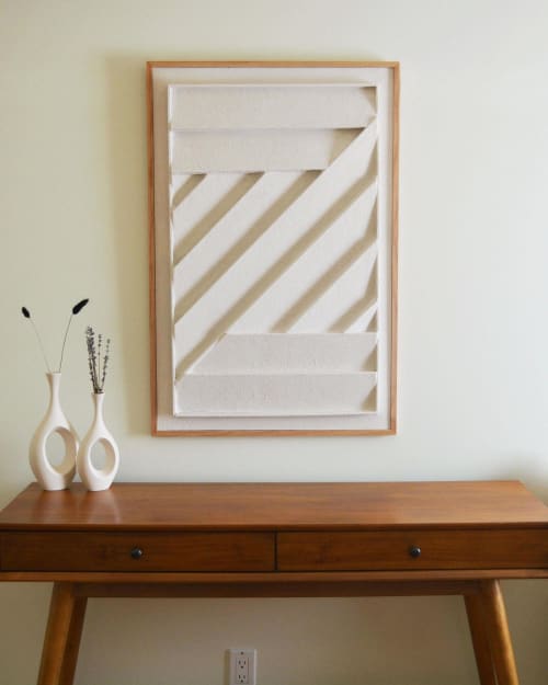 No. 32 Plaster Wall Relief | Wall Sculpture in Wall Hangings by Joseph Aurelius