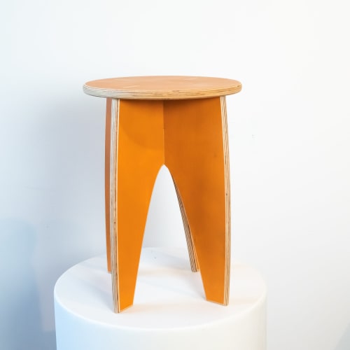 Simple Stool & Plant Stand - PUMPKIN | Chairs by JOHI