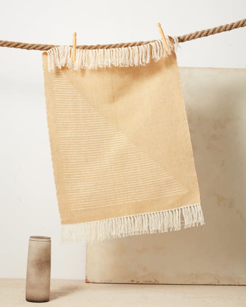 Triangle Towel - Yarrow | Tea Towel in Linens & Bedding by MINNA