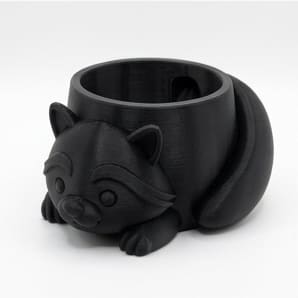 Cute raccoon planter | Plant Stand in Plants & Landscape by Kimi Craft Corner