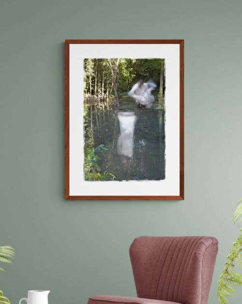 Reflection in pond | Photography by Louise O'Gorman