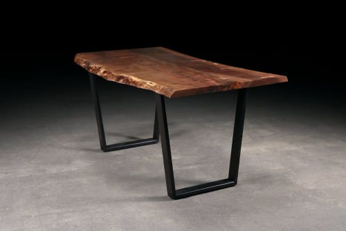 Live Edge Walnut Dining Table | Tables by Urban Lumber Co.