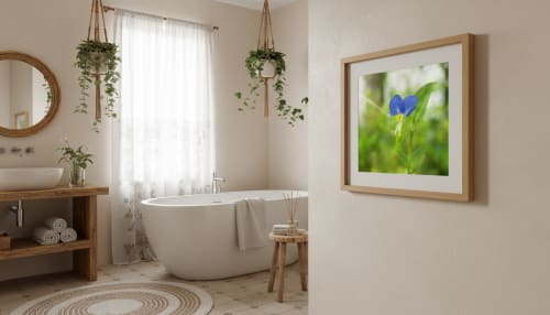 Asiatic Dayflower Floral Nature Photo Wall Art Print | Photography by PIPA Designs