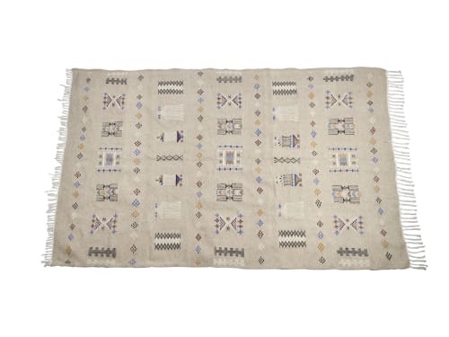 Handwoven wool rug | Area Rug in Rugs by Berber Art
