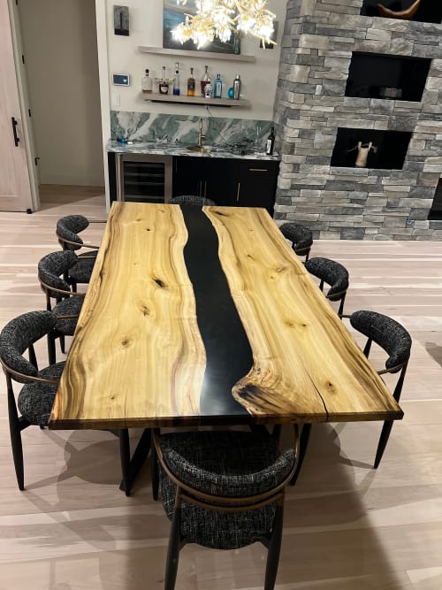 SPECTACULAR!! 8ft tulip poplar river table! | Dining Table in Tables by Pelican State Woodworks