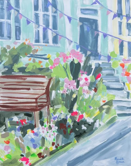 Summer in Wales | Oil And Acrylic Painting in Paintings by Meredith H