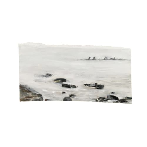 Beau | Mixed Media in Paintings by Mande Calhoun Art