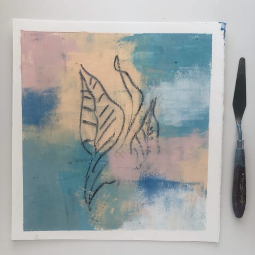 Promises 11.5"x12" Paper (Copy) | Oil And Acrylic Painting in Paintings by Ella Friberg