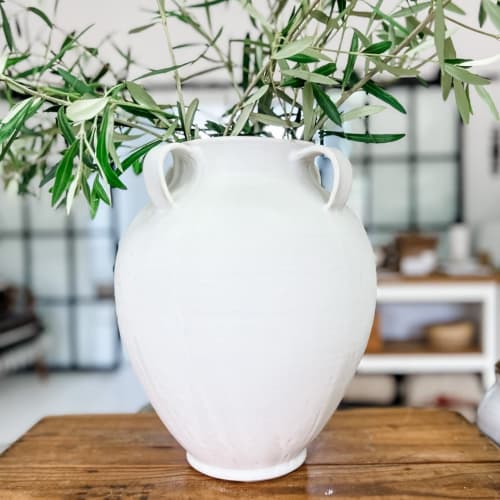 Ojai Valley Vase - Piedra Blanca Collection | Vases & Vessels by Ritual Ceramics Studio