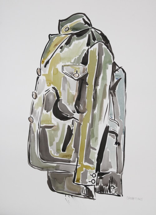 Momento Mori | Watercolor Painting in Paintings by Eric Farache Artist