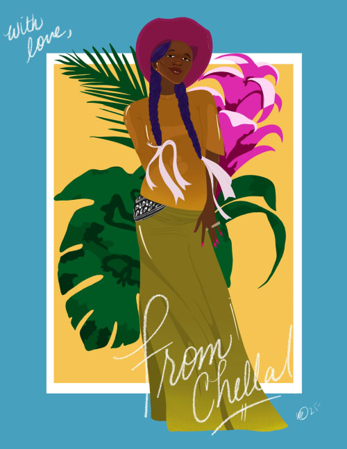 With Love From Chella | Paintings by $NP Designs