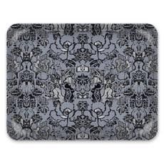Decorative Tray: Indian Floral, Slate | Decorative Objects by Philomela Textiles & Wallpaper