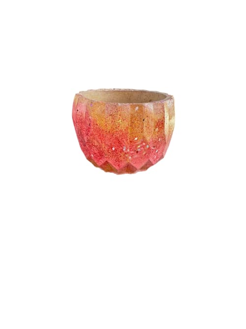 Canyon Diamond Facet Planter | Vases & Vessels by RAW & UNIQ