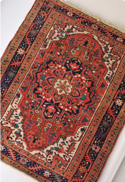 3.6 x 4.3 | Antique Northwest Mat (Rare Size) | Rugs by The Loom House