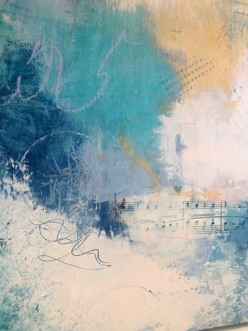 A Melody | 18 x 18 x 1.5 | Paintings by Ella Friberg