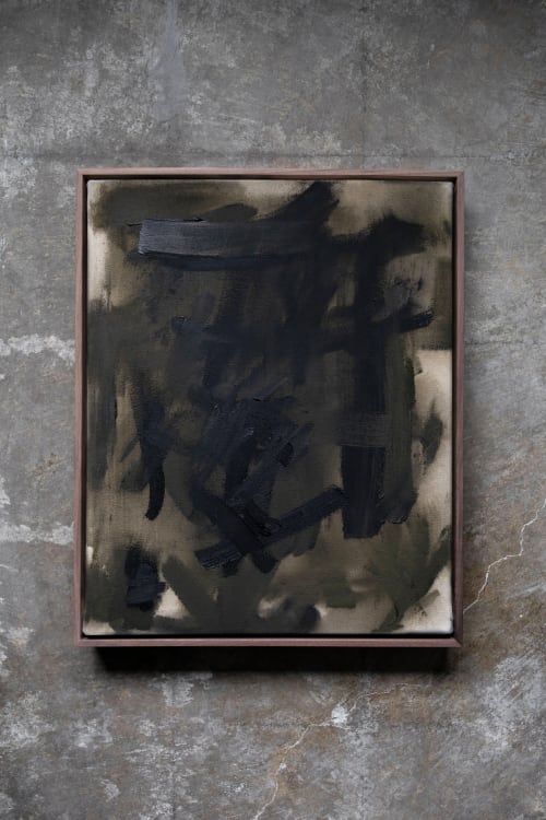 Terra Firma | Oil And Acrylic Painting in Paintings by Sara Kraus