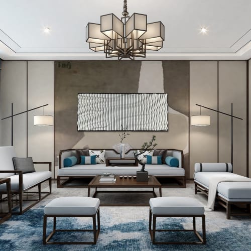 "CHELSEA" Parametric Wood Wall Art Decor / 100% Solid Wood | Wall Hangings by ArtMillWork Design