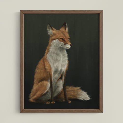 The Woodland Fox | Prints by The Ugly Cat Studio