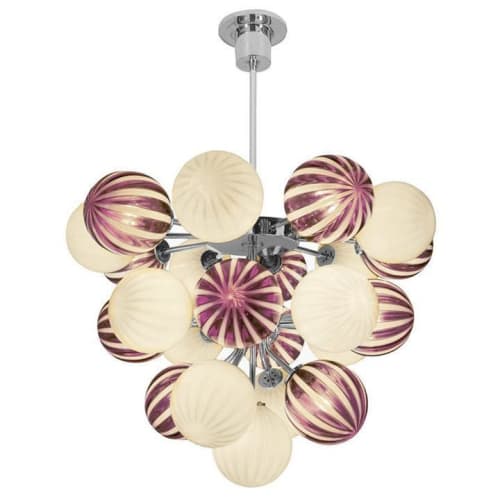 PERLE CEILING (23 GLOBE) | Chandeliers by Oggetti Designs