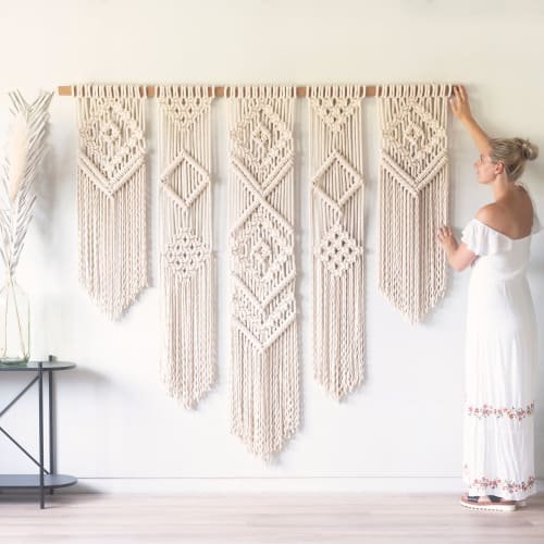 Geometric Macrame Wall Hanging - ISA