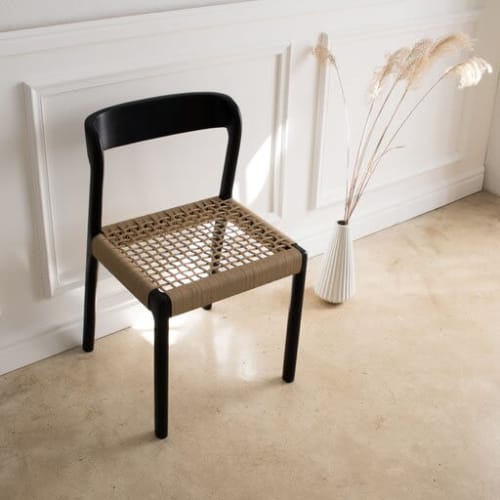 Jardine Chair Woven | Dining Chair in Chairs by Louw Roets