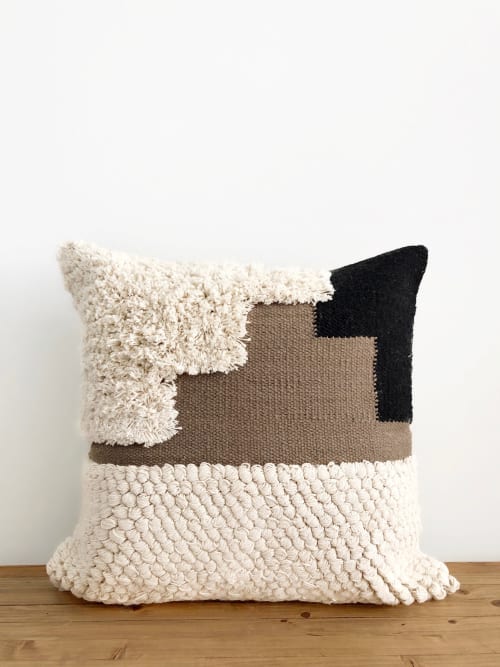 Audun Handwoven Pillow Cover | Pillows by Coastal Boho Studio