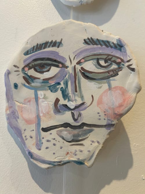 Sad but Glad | Decorative Plate in Decorative Objects by Eric Farache Artist